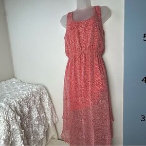 YA Los Angeles Maxi Sundress Orange/Blue Women's‎ Medium